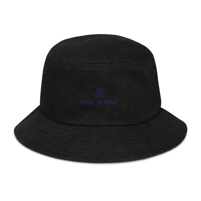  Sweet Bear Embroidered Bucket Hat